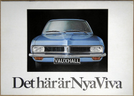 Broschyr Vauxhall Viva 1966