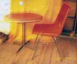 Bord och stol från 60/70-talet