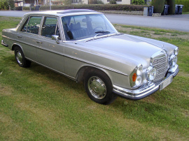 Mercedes-Benz W108/W109 280s 1 ägare 1975-2016