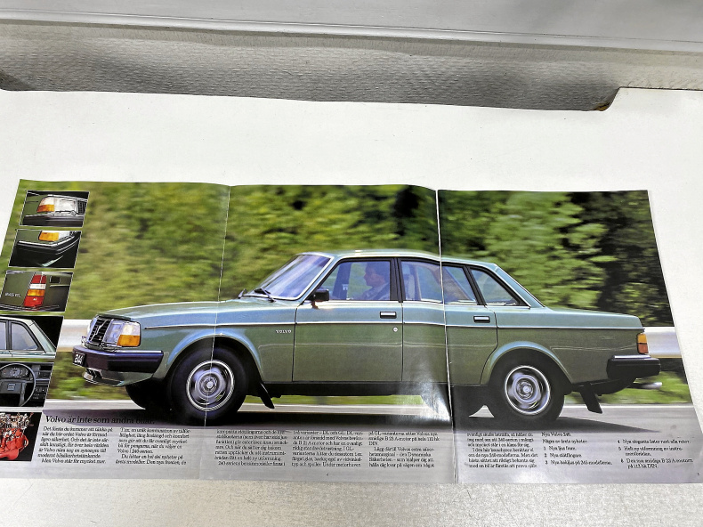 Broschyr VOLVO 240-Serien 1981