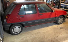 Renault 5 GTS lågmilare