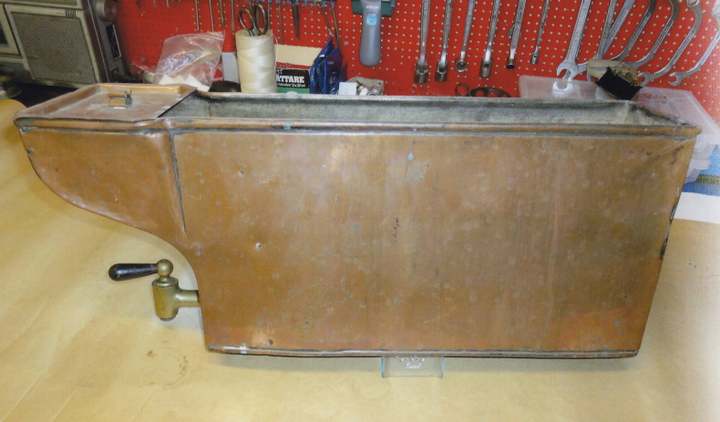Vattencistern till vedspis