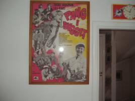 Mycket fin inramad  bioaffisch m Lill Babs fr 1964