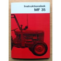 Instruktionsbok Massey Ferguson MF 35