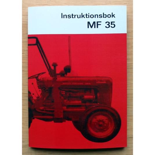 Instruktionsbok Massey Ferguson MF 35