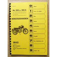 Verkstadshandbok JAWA-Monark Mod 255, 355, 356