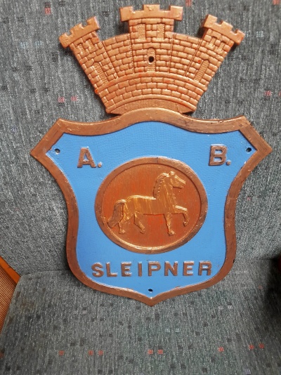 Sleipner AB  skylt !