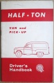 Instruktionsbok BMC Half-ton Van Pickup