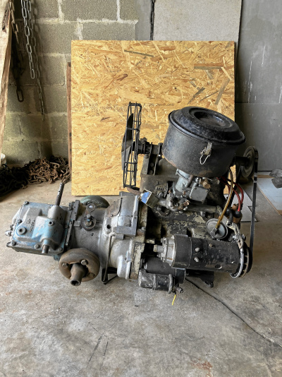 Motor fyrväxlad fr. Saab 95