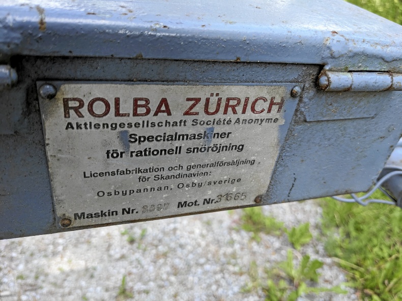 Snöslunga/snölastare