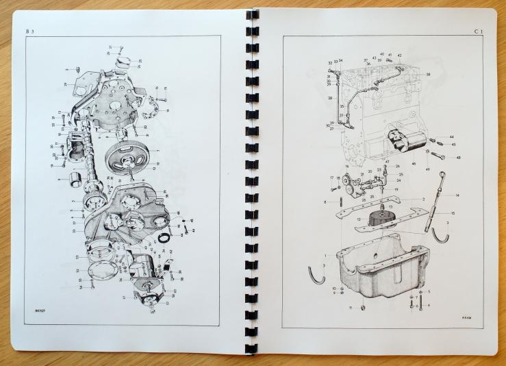 Reservdelskatalog Volvo BM 400 Buster