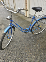 Crescent damcykel blå från 60-talet, 26 tum