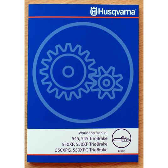 Verkstadshandbok Husqvarna Motorsågar 545 550.
