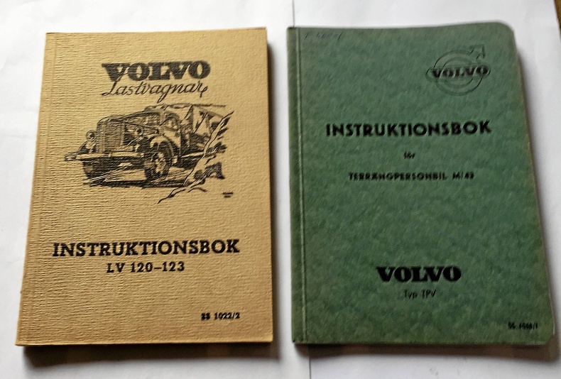Volvolitteratur (Instruktionsböcker)