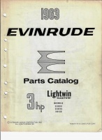 Reservdelskatalog Evinrude 1963