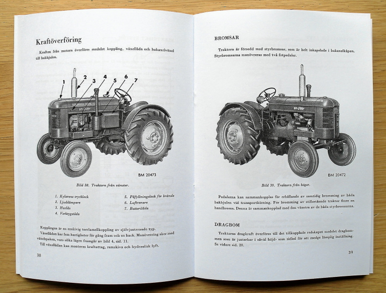 Instruktionsbok Volvo BM 230 Viktor