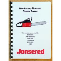 Verkstadshandbok Jonsered Motorsåg 2000-Serien