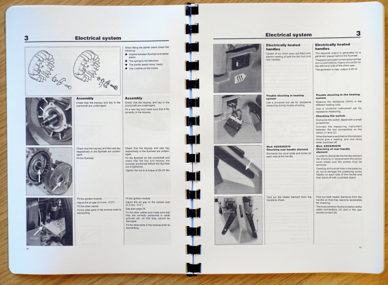 Verkstadshandbok Jonsered Motorsåg 2000-Serien