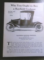 Rayfield Cyclecar