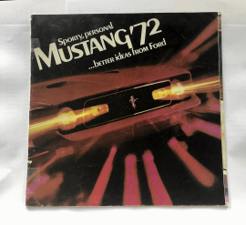 FORD MUSTANG - broschyr
