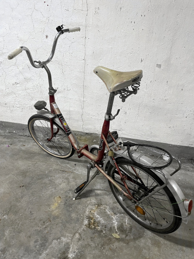 Vikbar minicykel 60-tal