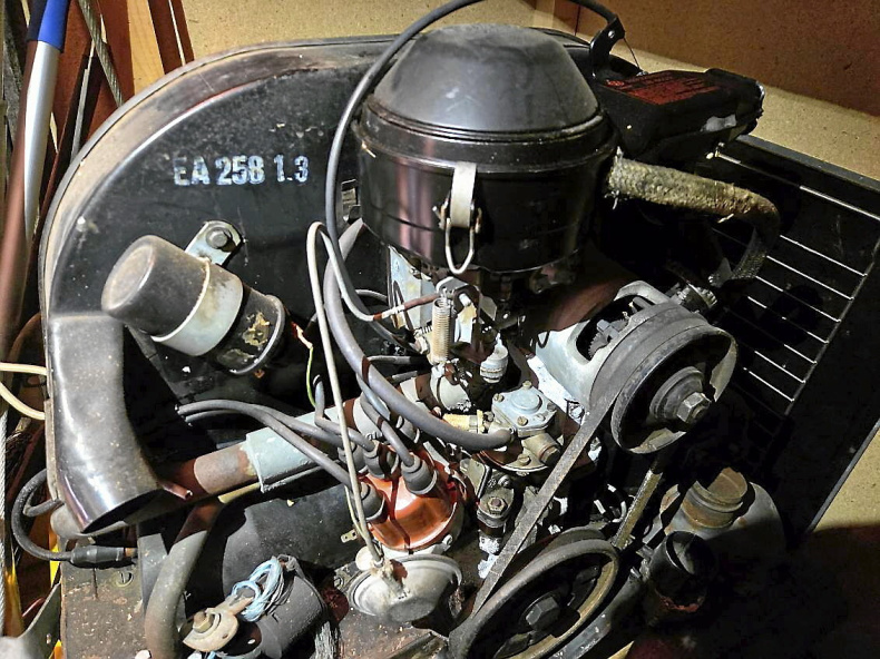 Motor VW EA 258 1.3 bensinmotor 10 år 1970
