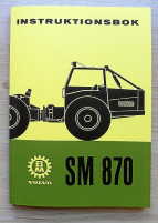Instruktionsbok Volvo BM SM 870