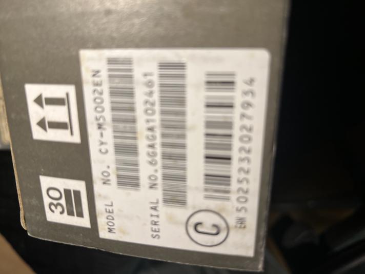 Panasonic bilstereo förstärkare