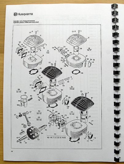 Reservdelskatalog Husqvarna Cross & Enduro -82