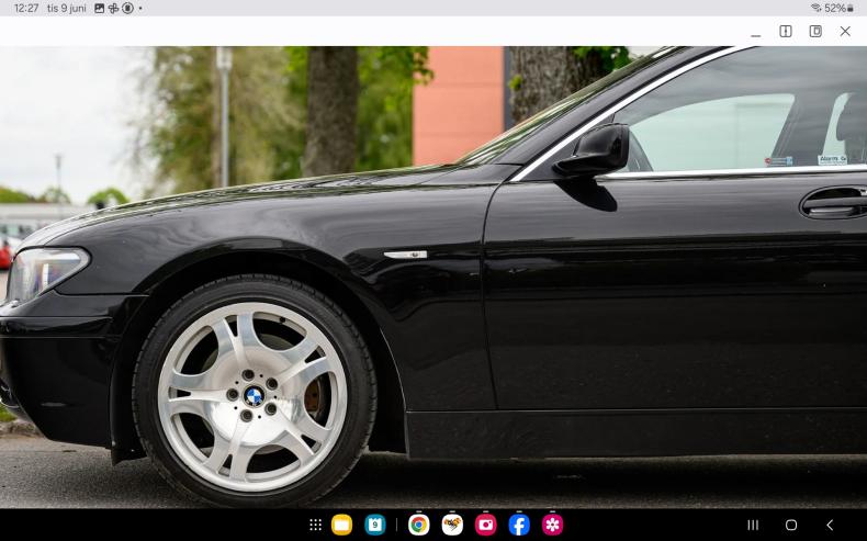 Bmw 745 ILA v8 333 hk byte