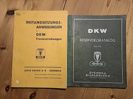 Reservdelskatalog  / Instruktionsbok DKV
