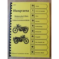 Verkstadshandbok Husqvarna 256A Militär MC