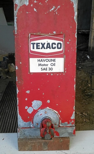Texaco Oljebehållare från 60-talet