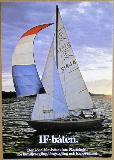 Broschyr Marieholms IF-båten 1973