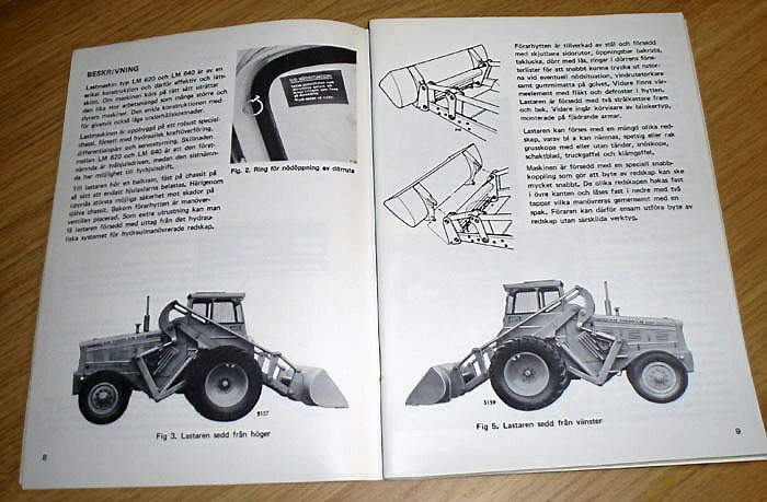 Instruktionsbok Volvo BM LM 620-640