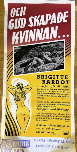 Brigitte Bardot - Bioaffisch