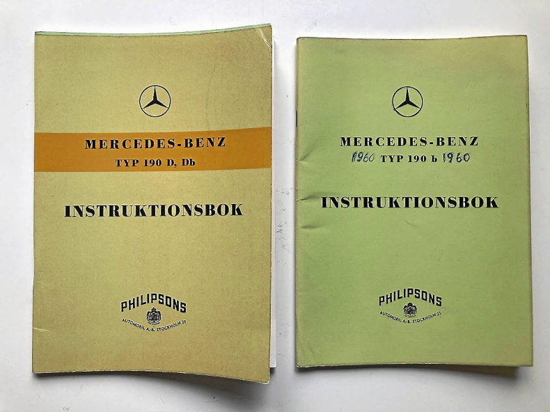 Div. litteratur Saab Mercedes Triumph AJS Indian