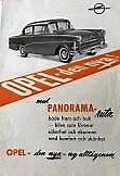 Broschyr Opel Rekord