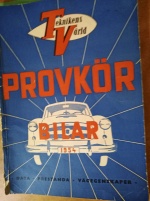 Tekniken Värld provkör 1954