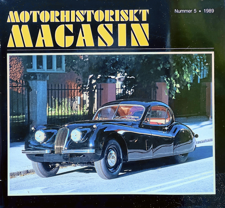 Motorhistoriskt MAGASIN 1989 nr 5