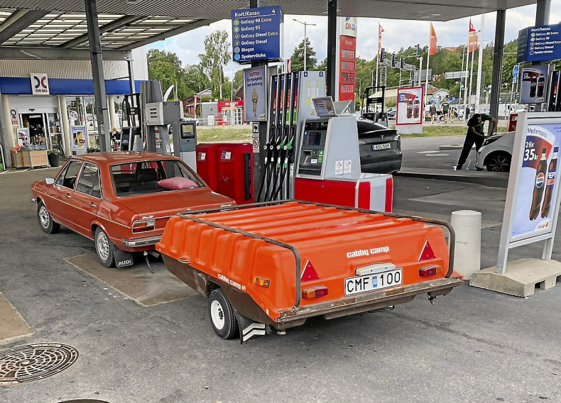 Säljes Cabby Camp tältvagn