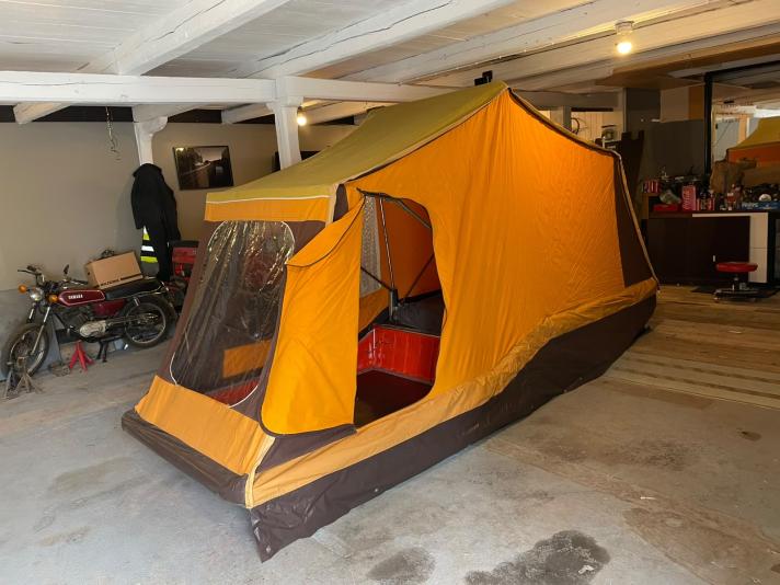 Säljes Cabby Camp tältvagn