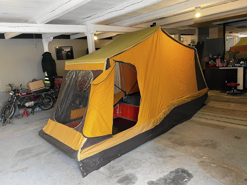 Säljes Cabby Camp tältvagn