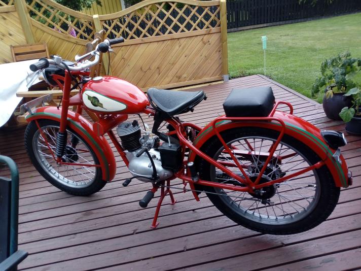 NV BLIXT 1951 125cc.