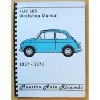 Verkstadshandbok till Fiat 500 1957-1973