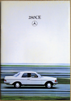 Broschyr Mercedes 280 CE