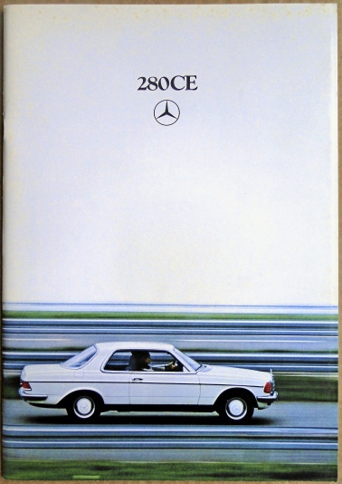 Broschyr Mercedes 280 CE