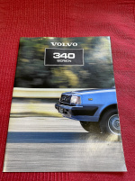 Broschyr VOLVO 340-Serien Nyskick 1981