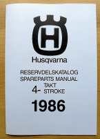 Reservdelskatalog Husqvarna Cross & Enduro -86