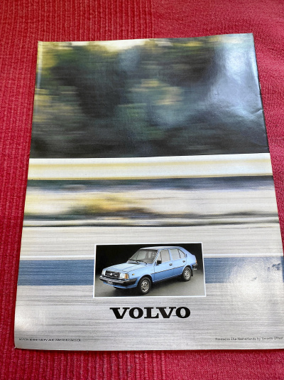Broschyr VOLVO 340-Serien Nyskick 1981